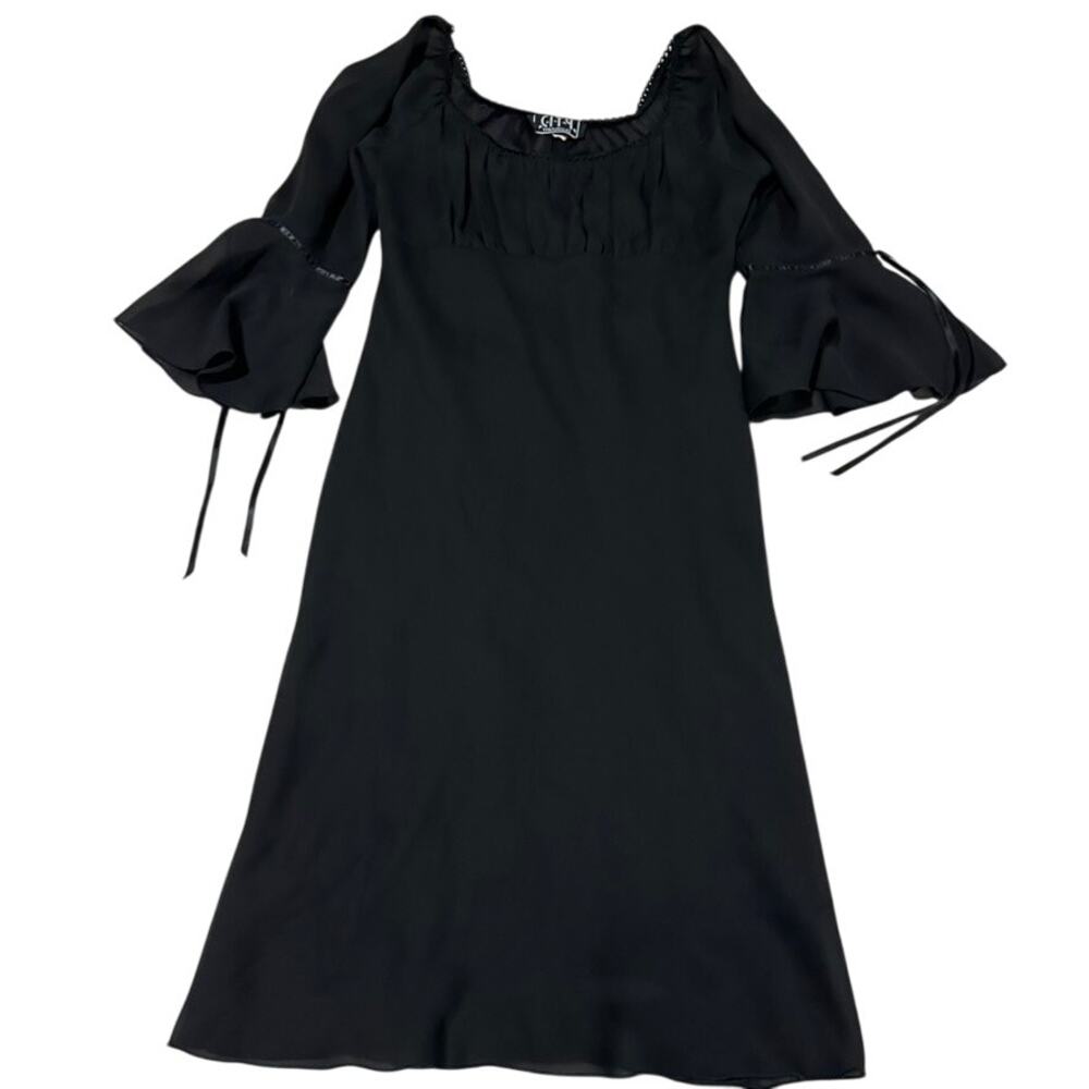 City Triangles Bell Sleeve Dress Small